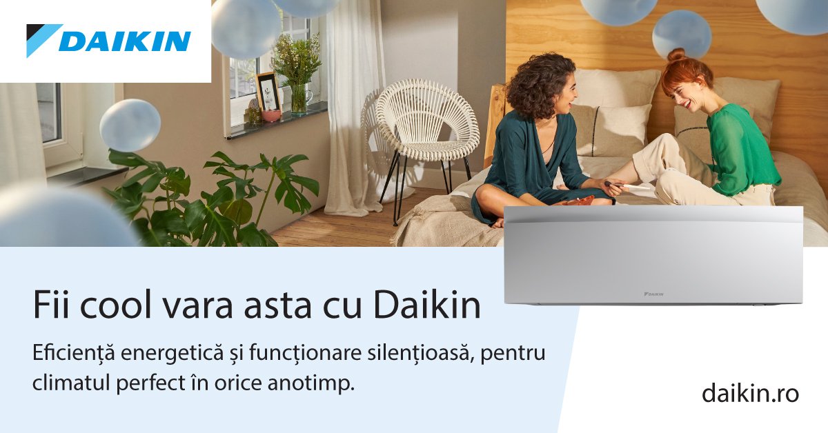 Mediu confortabil pentru familie cu AC daikin